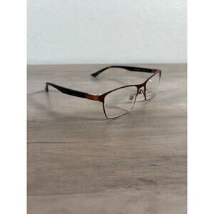 Prodesign Denmark‎ 3110 17-140 Brown Frame Made in Japan Eyeglasses Glasses EUC